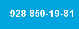 928 850-19-81 928 850-19-81